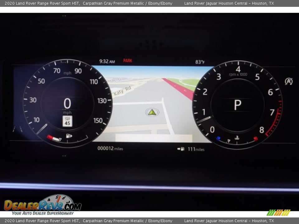 2020 Land Rover Range Rover Sport HST Carpathian Gray Premium Metallic / Ebony/Ebony Photo #14