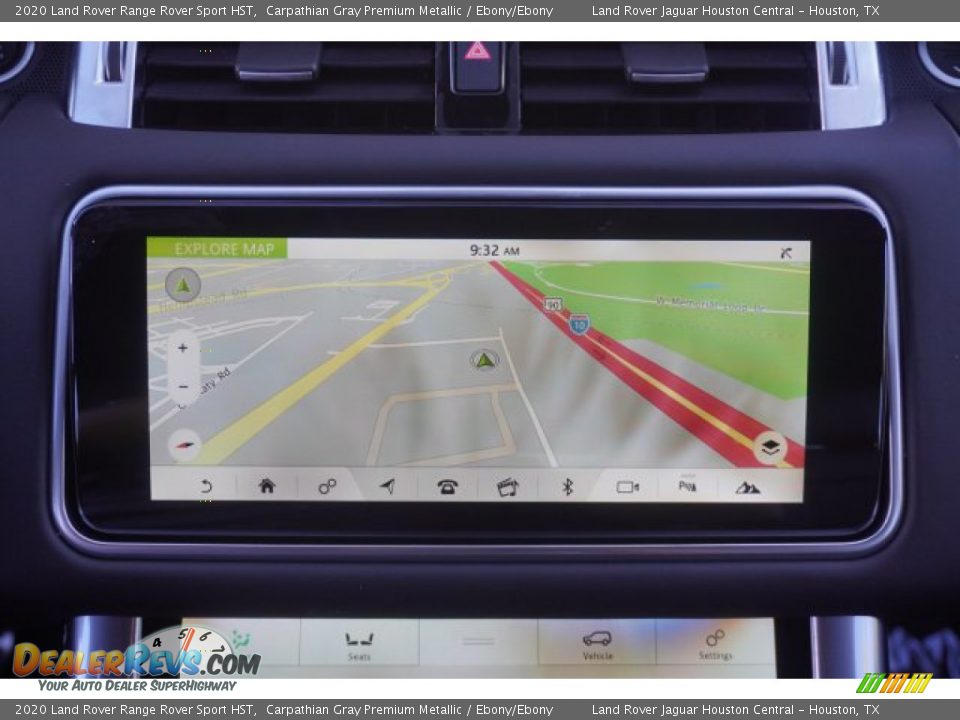 2020 Land Rover Range Rover Sport HST Carpathian Gray Premium Metallic / Ebony/Ebony Photo #15