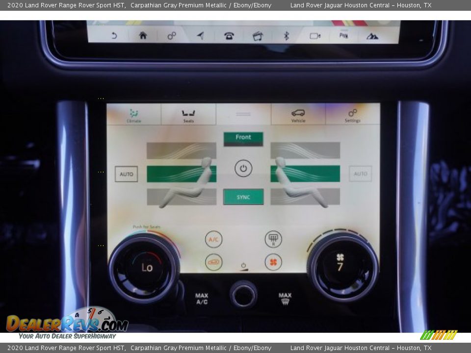 2020 Land Rover Range Rover Sport HST Carpathian Gray Premium Metallic / Ebony/Ebony Photo #17