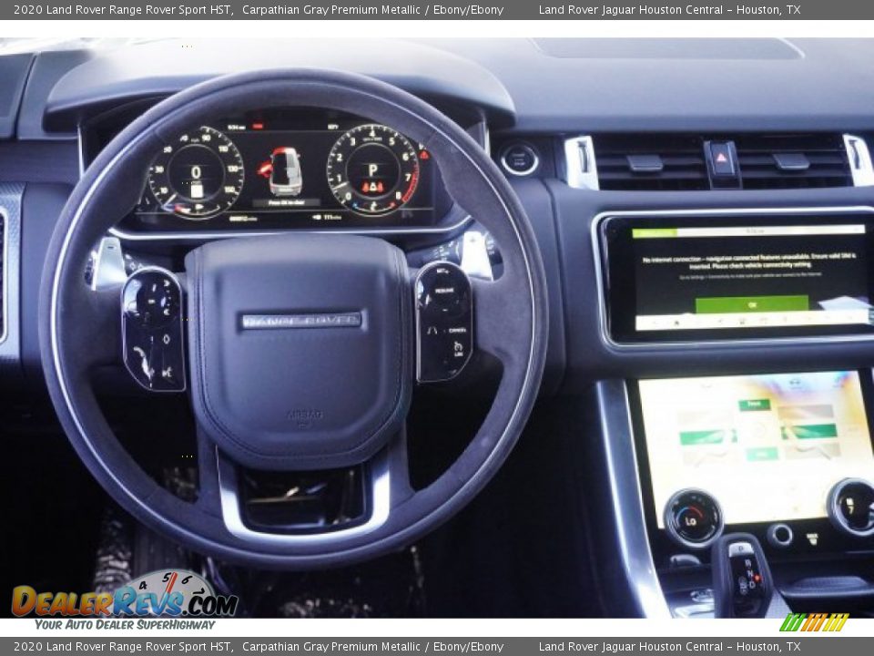 2020 Land Rover Range Rover Sport HST Carpathian Gray Premium Metallic / Ebony/Ebony Photo #28