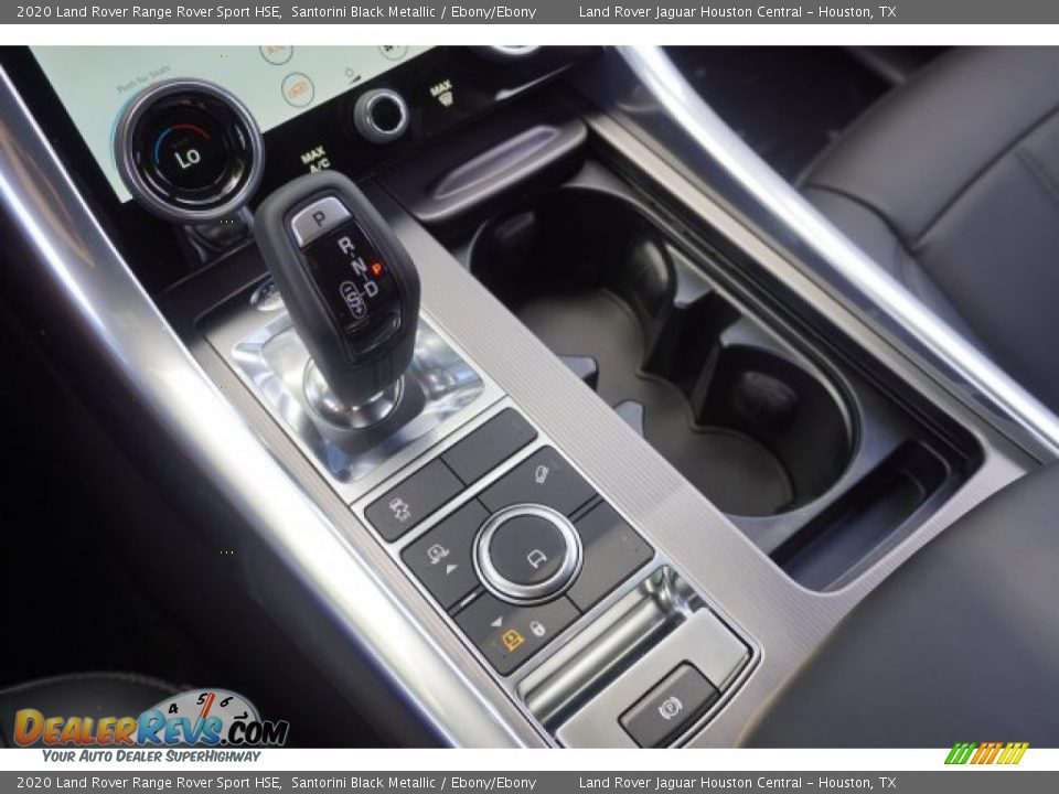 2020 Land Rover Range Rover Sport HSE Santorini Black Metallic / Ebony/Ebony Photo #22