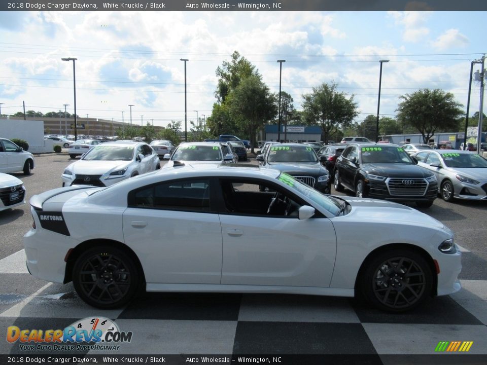 2018 Dodge Charger Daytona White Knuckle / Black Photo #3