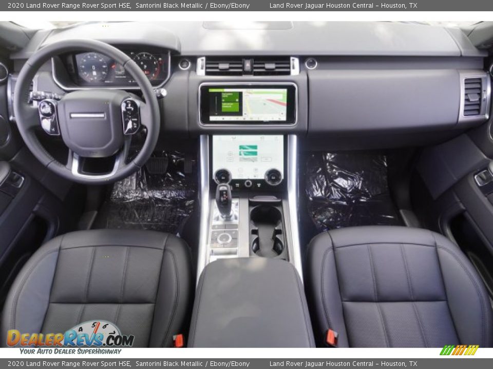 2020 Land Rover Range Rover Sport HSE Santorini Black Metallic / Ebony/Ebony Photo #29