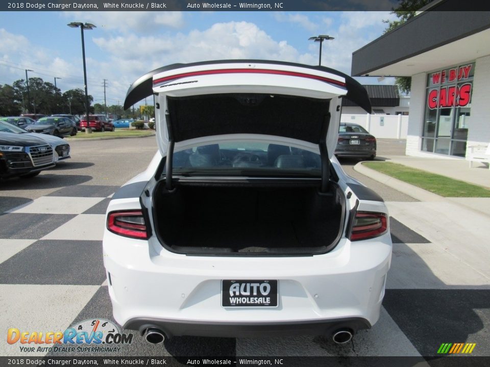 2018 Dodge Charger Daytona White Knuckle / Black Photo #5
