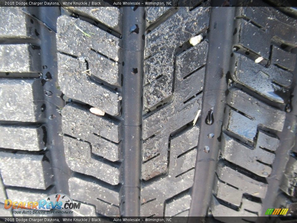 2018 Dodge Charger Daytona White Knuckle / Black Photo #8