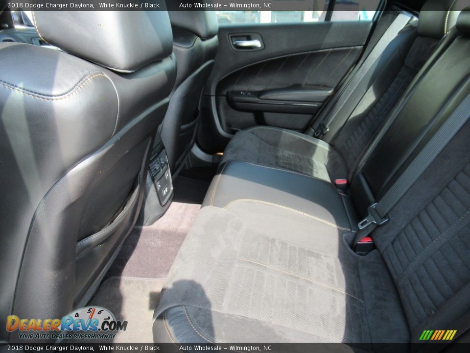 2018 Dodge Charger Daytona White Knuckle / Black Photo #10