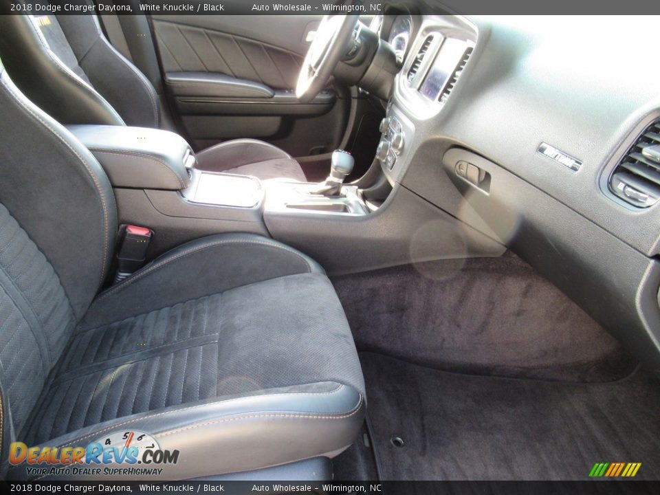 2018 Dodge Charger Daytona White Knuckle / Black Photo #11