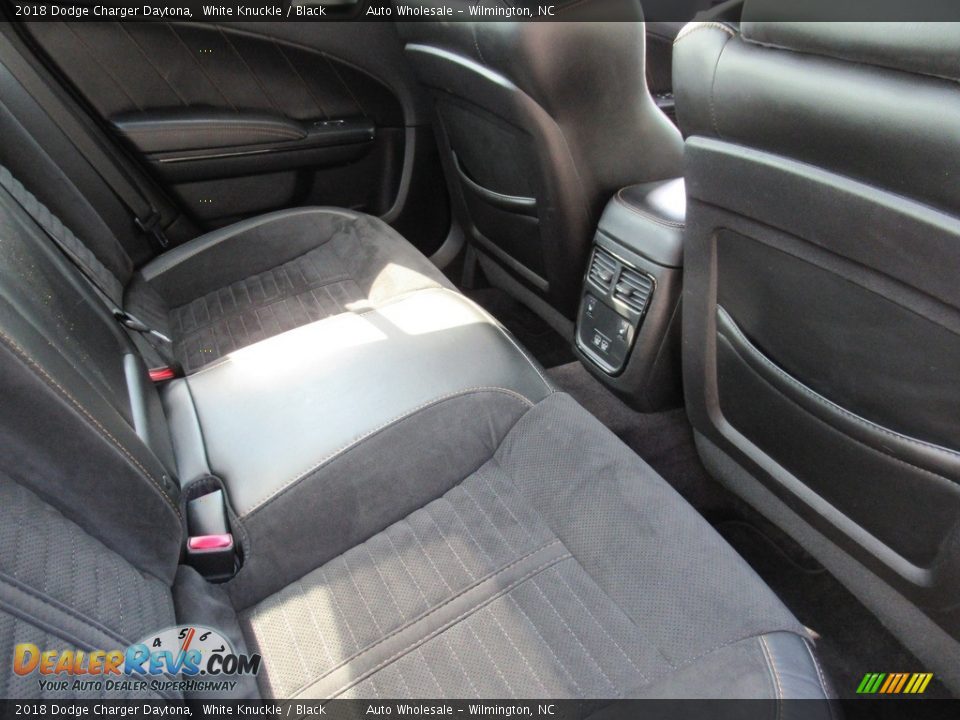 2018 Dodge Charger Daytona White Knuckle / Black Photo #12