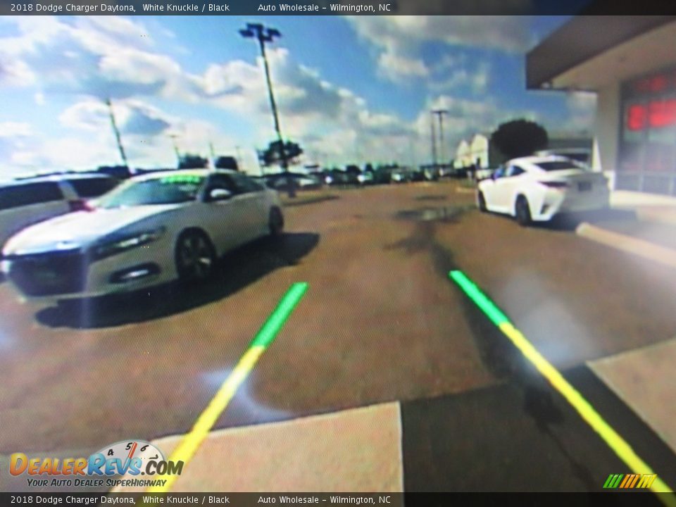 2018 Dodge Charger Daytona White Knuckle / Black Photo #17