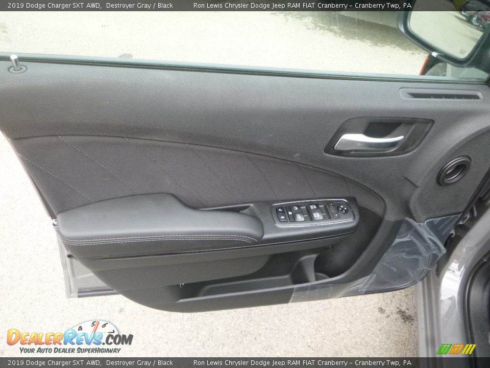 2019 Dodge Charger SXT AWD Destroyer Gray / Black Photo #12