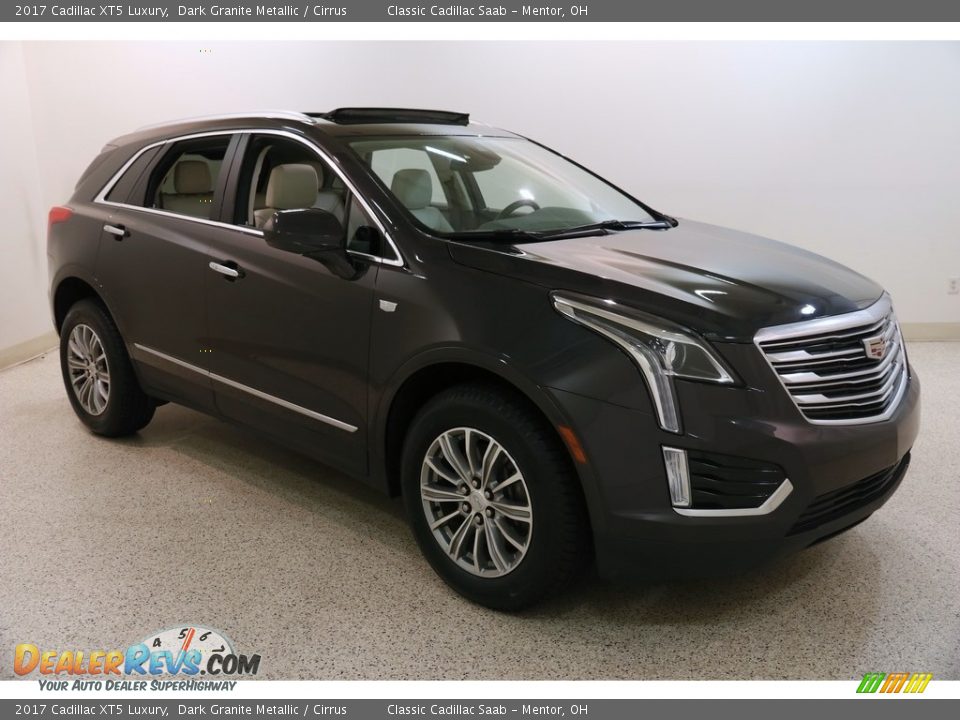 2017 Cadillac XT5 Luxury Dark Granite Metallic / Cirrus Photo #1
