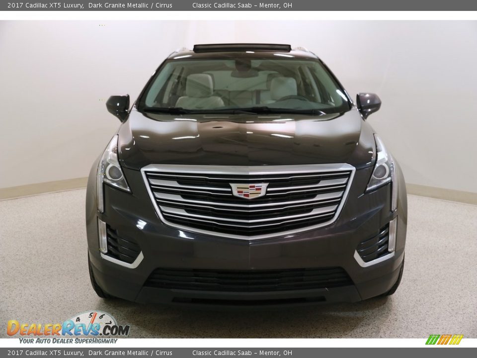 2017 Cadillac XT5 Luxury Dark Granite Metallic / Cirrus Photo #2