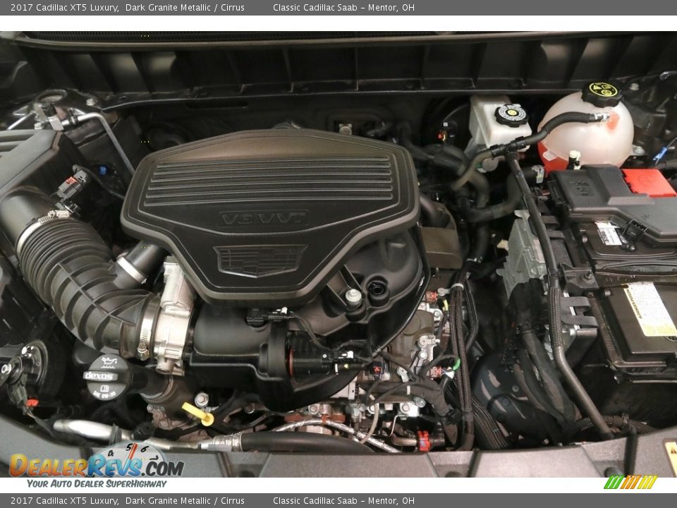 2017 Cadillac XT5 Luxury Dark Granite Metallic / Cirrus Photo #23