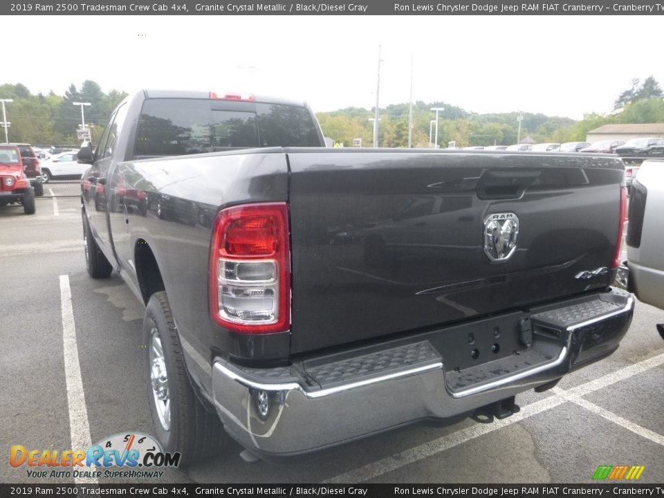 2019 Ram 2500 Tradesman Crew Cab 4x4 Granite Crystal Metallic / Black/Diesel Gray Photo #3