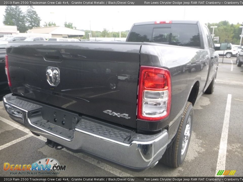 2019 Ram 2500 Tradesman Crew Cab 4x4 Granite Crystal Metallic / Black/Diesel Gray Photo #5