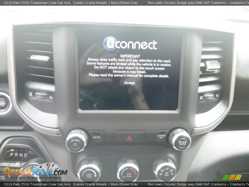 2019 Ram 2500 Tradesman Crew Cab 4x4 Granite Crystal Metallic / Black/Diesel Gray Photo #17