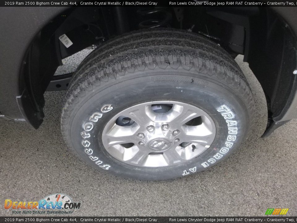 2019 Ram 2500 Bighorn Crew Cab 4x4 Granite Crystal Metallic / Black/Diesel Gray Photo #8