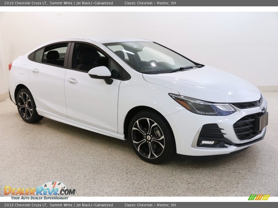 2019 Chevrolet Cruze LT Summit White / Jet Black/­Galvanized Photo #1