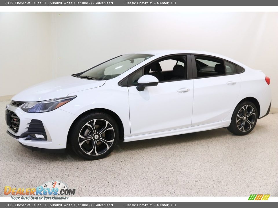 2019 Chevrolet Cruze LT Summit White / Jet Black/­Galvanized Photo #3