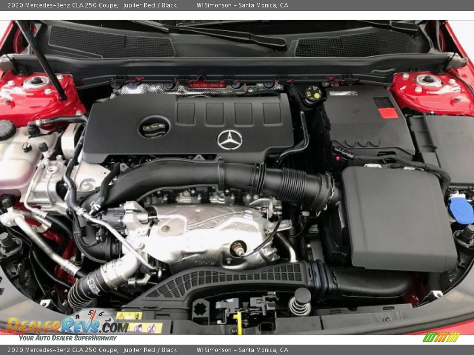 2020 Mercedes-Benz CLA 250 Coupe Jupiter Red / Black Photo #8