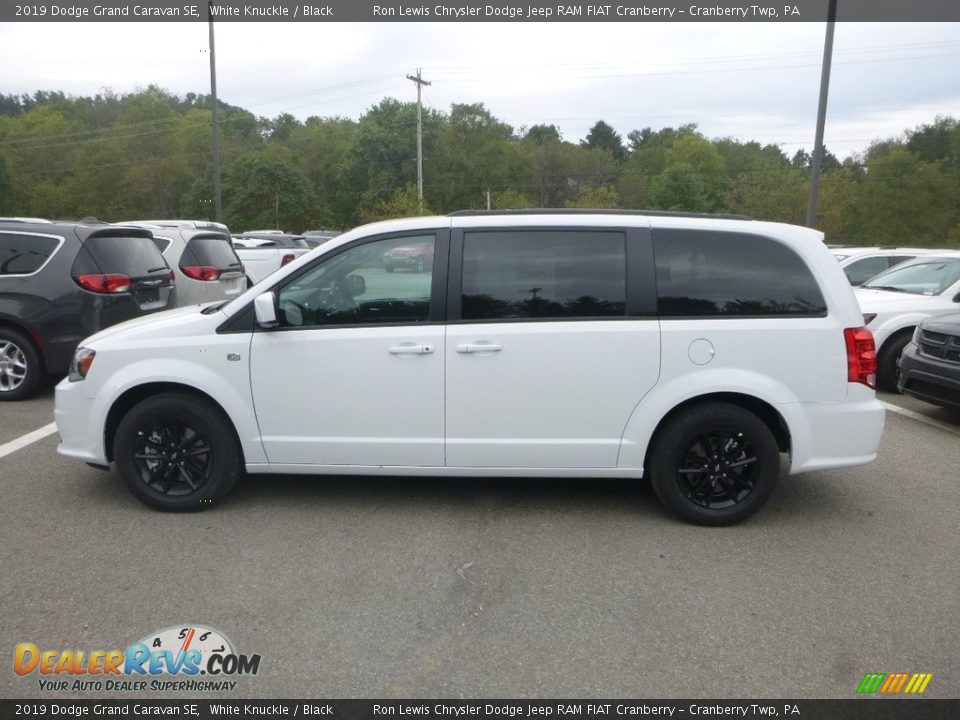 2019 Dodge Grand Caravan SE White Knuckle / Black Photo #2