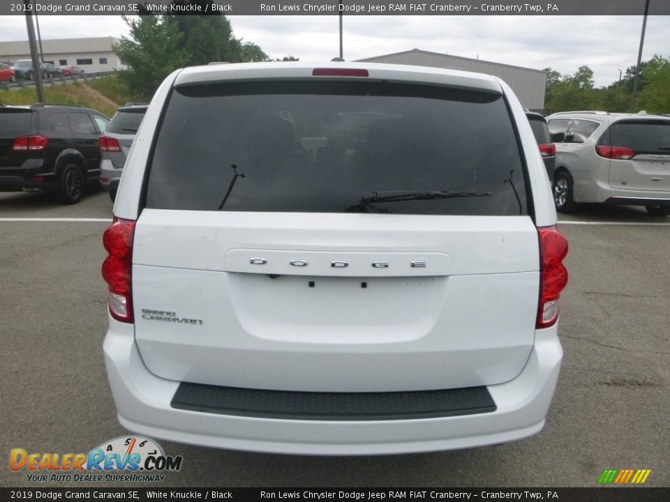 2019 Dodge Grand Caravan SE White Knuckle / Black Photo #4