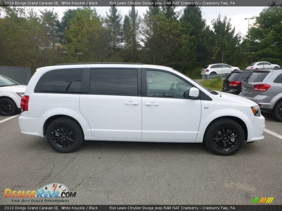 2019 Dodge Grand Caravan SE White Knuckle / Black Photo #6
