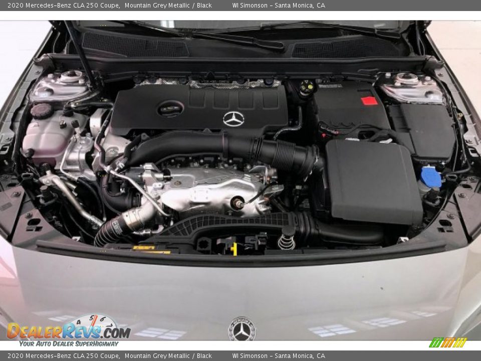 2020 Mercedes-Benz CLA 250 Coupe Mountain Grey Metallic / Black Photo #8