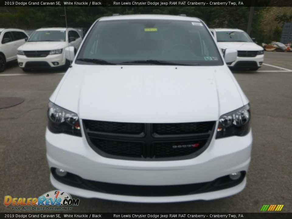 2019 Dodge Grand Caravan SE White Knuckle / Black Photo #8