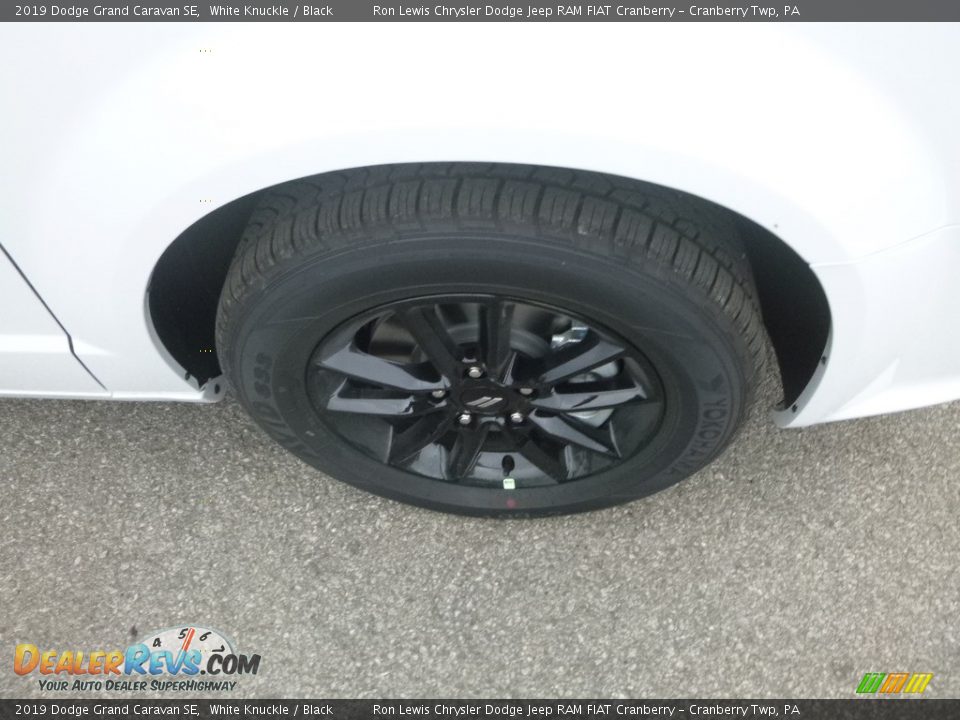2019 Dodge Grand Caravan SE White Knuckle / Black Photo #9