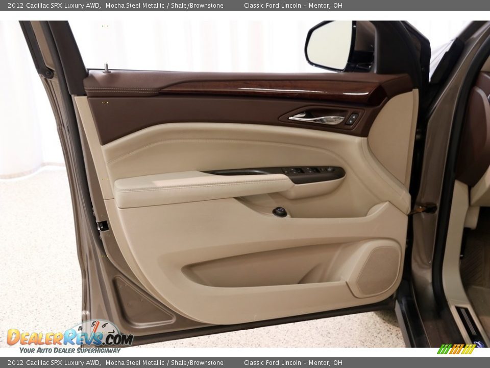2012 Cadillac SRX Luxury AWD Mocha Steel Metallic / Shale/Brownstone Photo #4