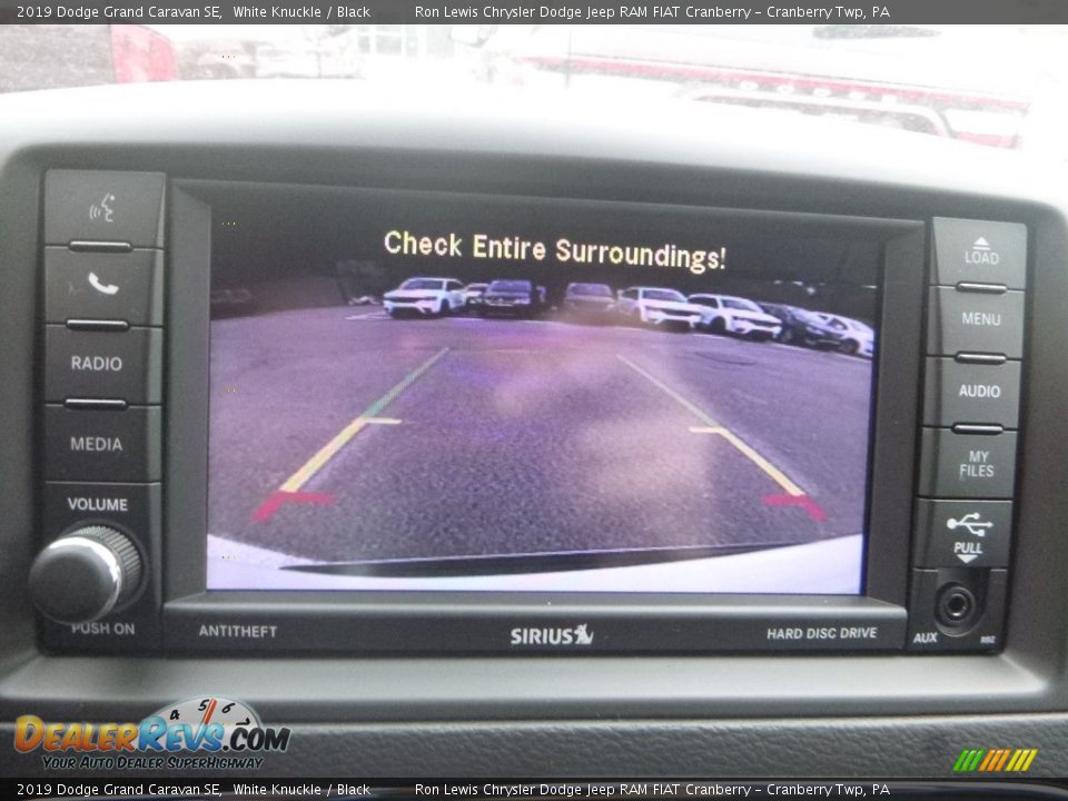 2019 Dodge Grand Caravan SE White Knuckle / Black Photo #17