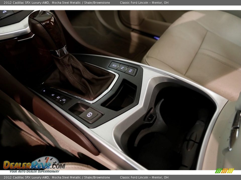 2012 Cadillac SRX Luxury AWD Mocha Steel Metallic / Shale/Brownstone Photo #11