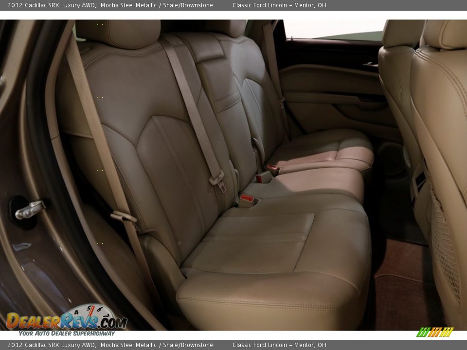 2012 Cadillac SRX Luxury AWD Mocha Steel Metallic / Shale/Brownstone Photo #13