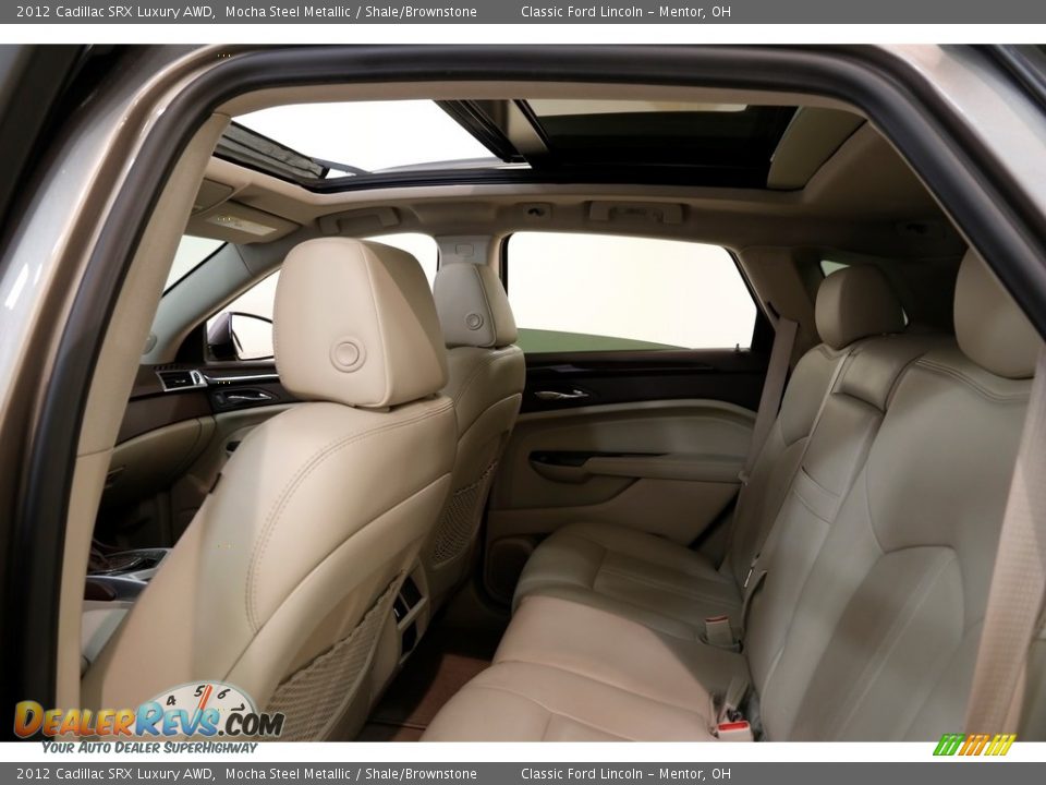 2012 Cadillac SRX Luxury AWD Mocha Steel Metallic / Shale/Brownstone Photo #15