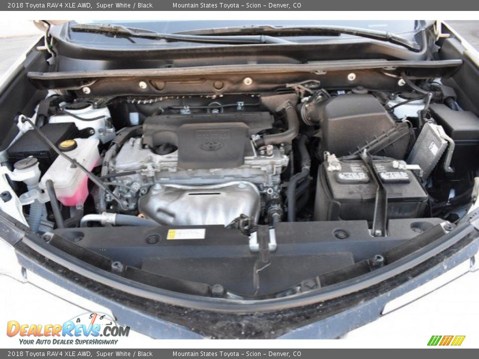 2018 Toyota RAV4 XLE AWD Super White / Black Photo #9