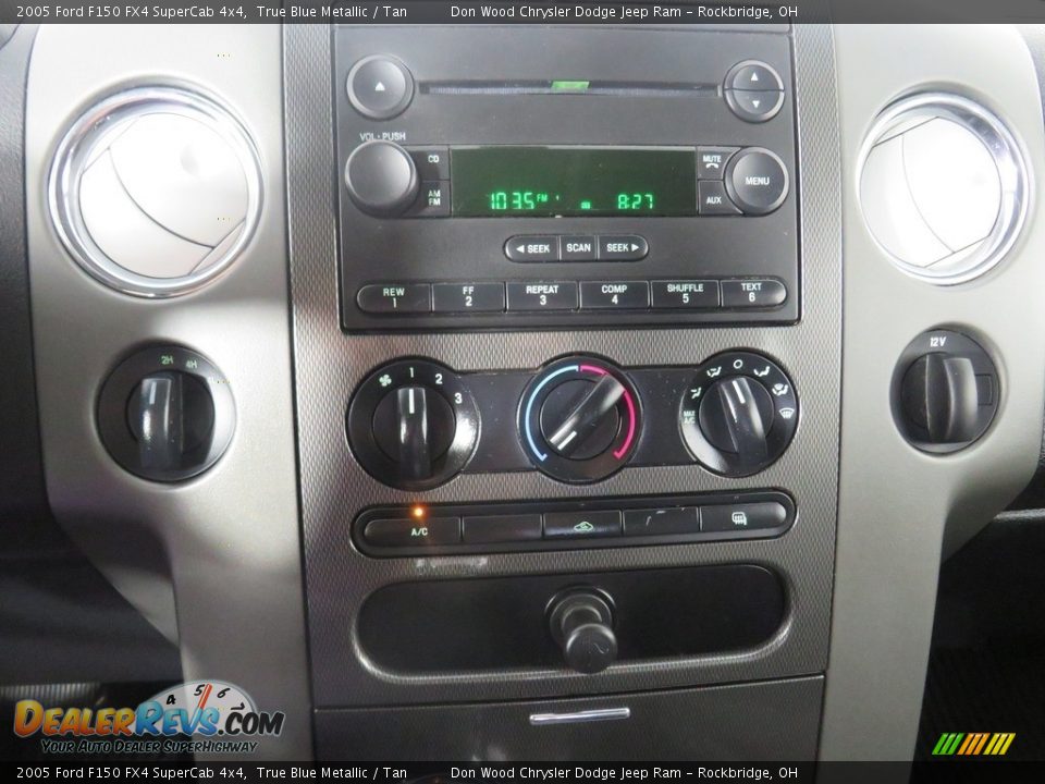 2005 Ford F150 FX4 SuperCab 4x4 True Blue Metallic / Tan Photo #30