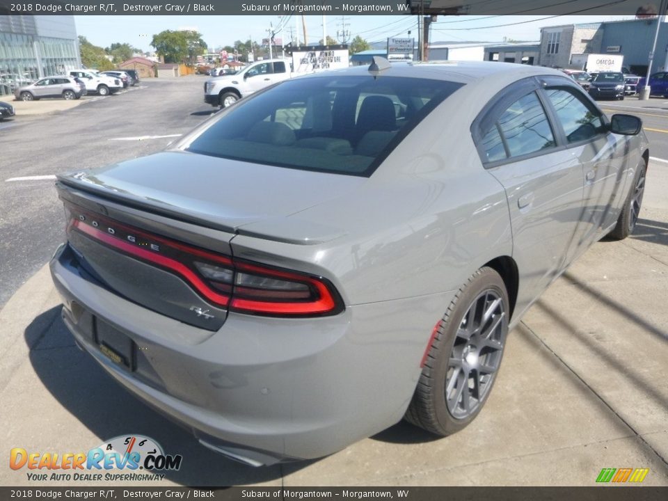 2018 Dodge Charger R/T Destroyer Gray / Black Photo #7