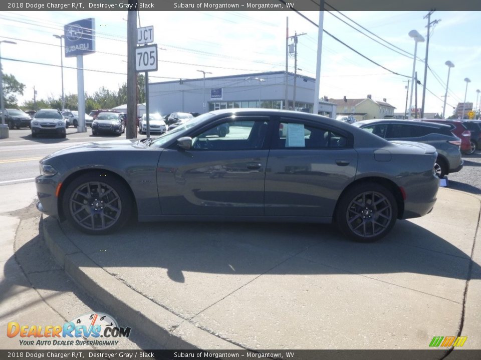 2018 Dodge Charger R/T Destroyer Gray / Black Photo #10