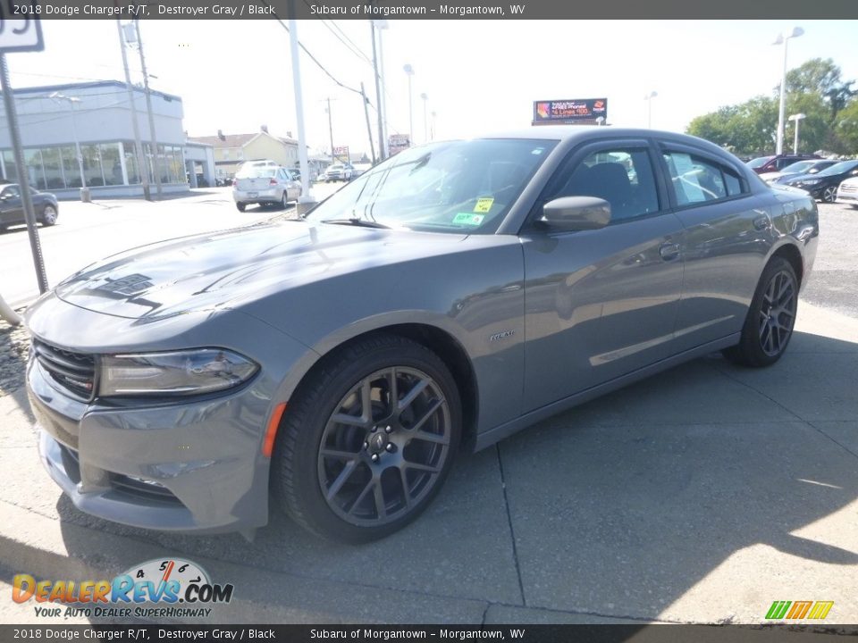 2018 Dodge Charger R/T Destroyer Gray / Black Photo #11