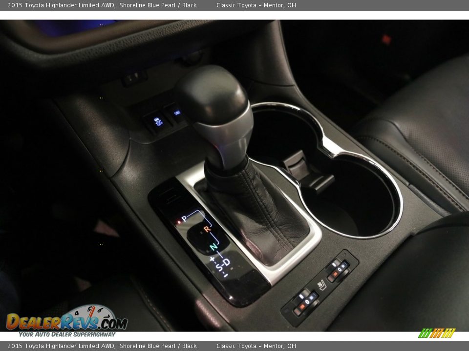 2015 Toyota Highlander Limited AWD Shoreline Blue Pearl / Black Photo #14