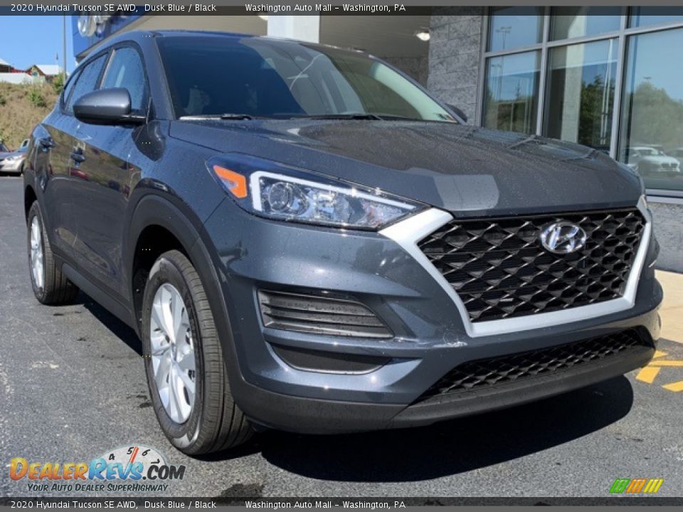 2020 Hyundai Tucson SE AWD Dusk Blue / Black Photo #1