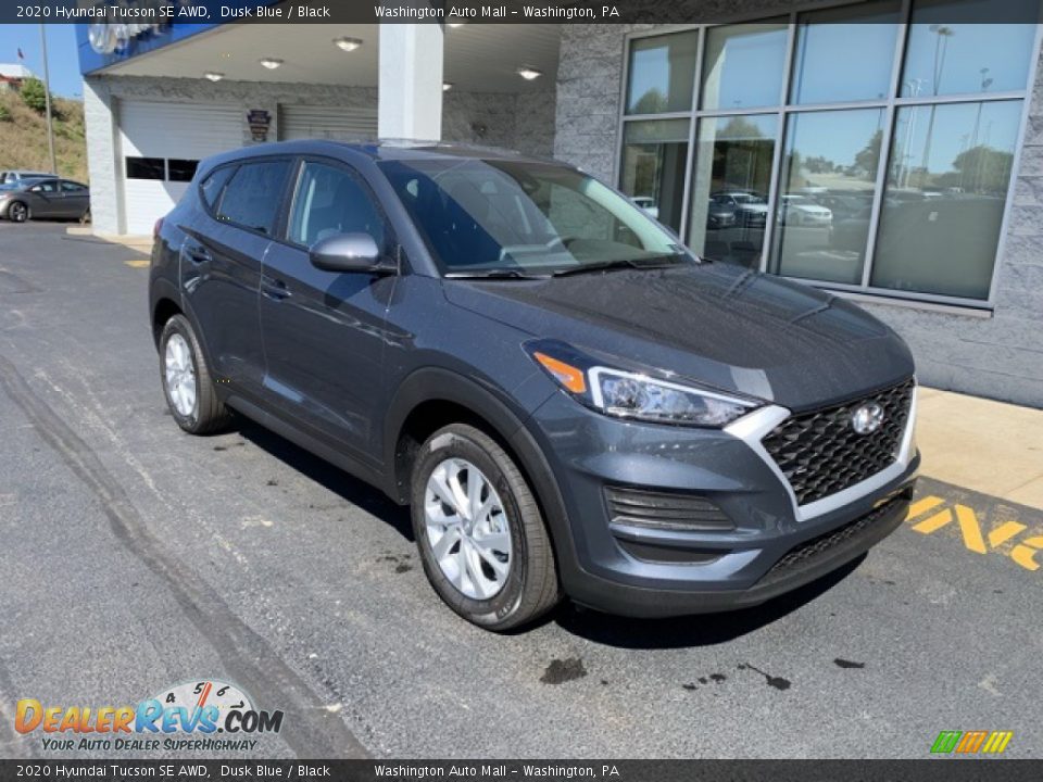 2020 Hyundai Tucson SE AWD Dusk Blue / Black Photo #2