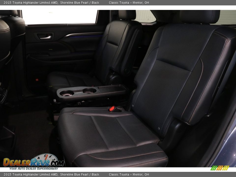 2015 Toyota Highlander Limited AWD Shoreline Blue Pearl / Black Photo #20