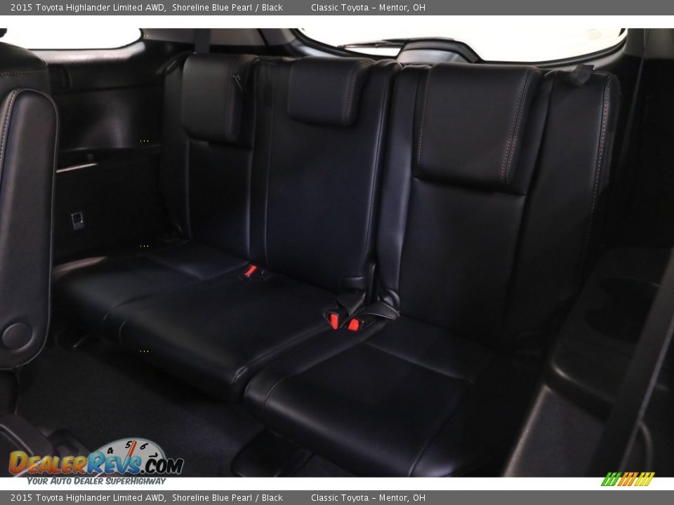 2015 Toyota Highlander Limited AWD Shoreline Blue Pearl / Black Photo #21