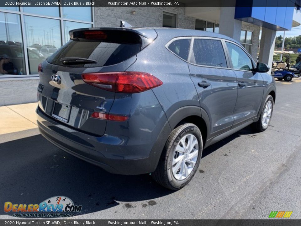 2020 Hyundai Tucson SE AWD Dusk Blue / Black Photo #4