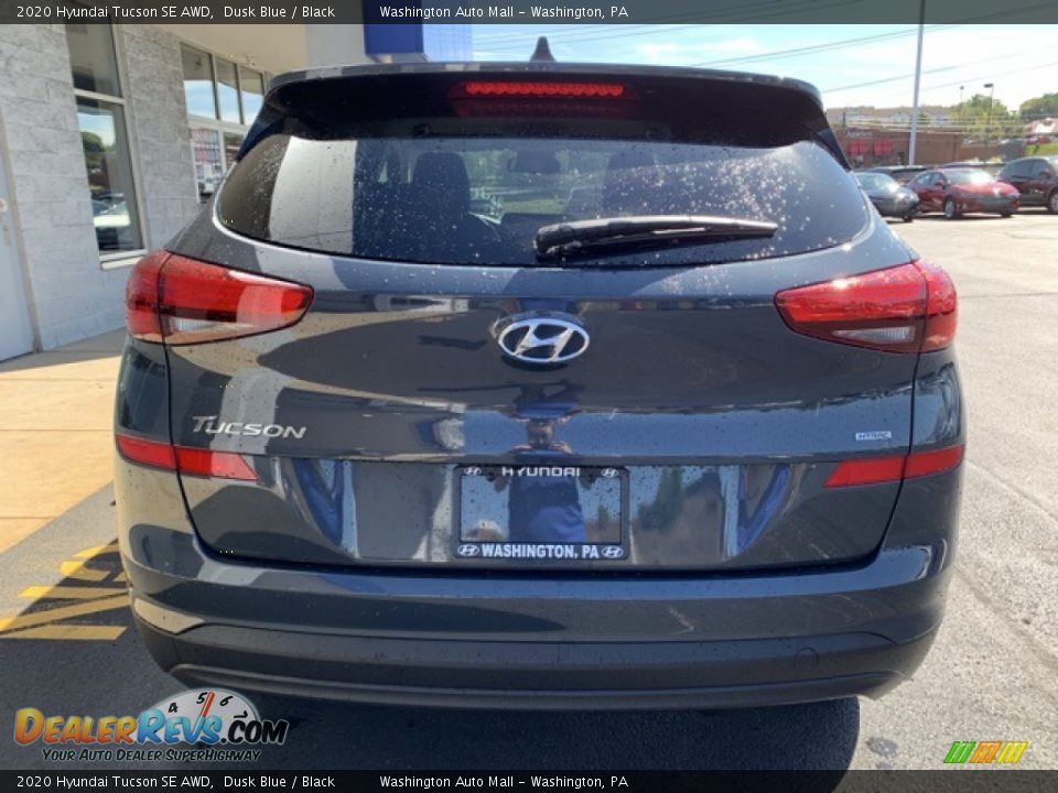 2020 Hyundai Tucson SE AWD Dusk Blue / Black Photo #5