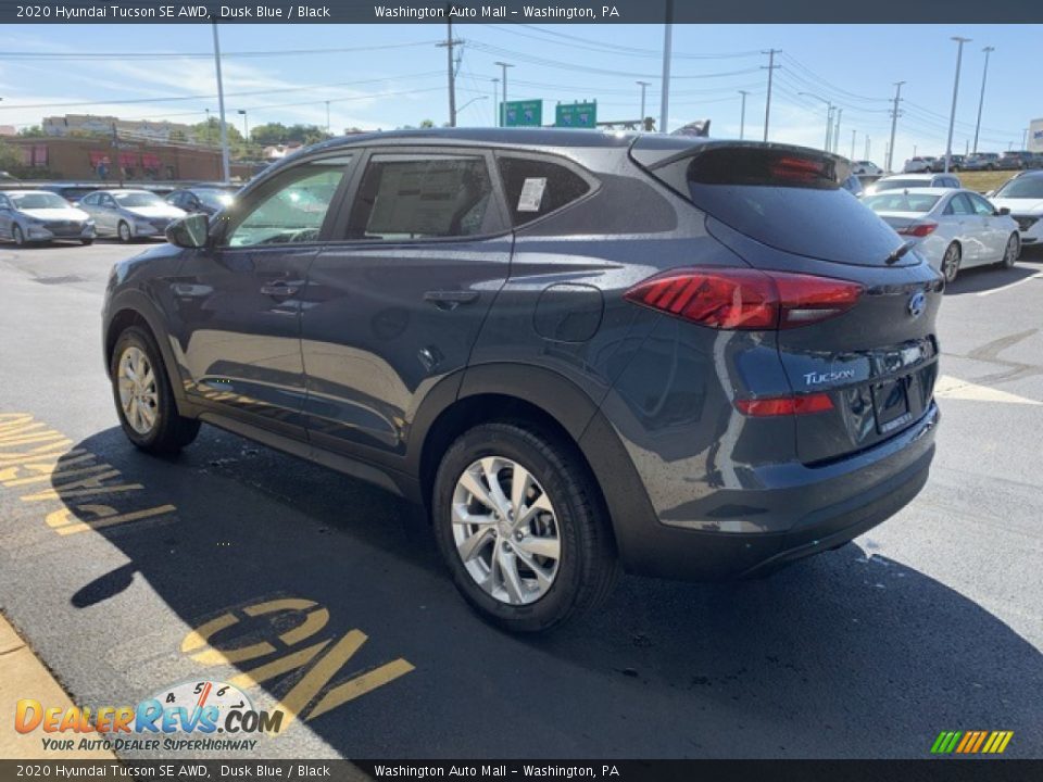 2020 Hyundai Tucson SE AWD Dusk Blue / Black Photo #6