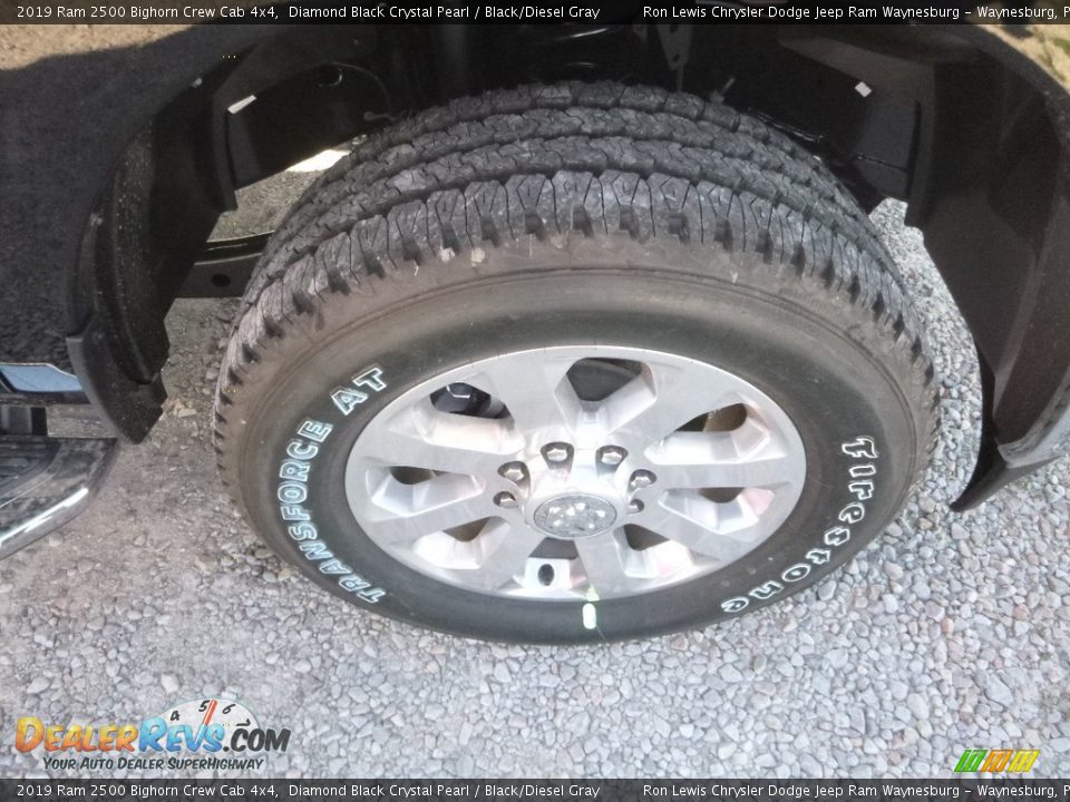 2019 Ram 2500 Bighorn Crew Cab 4x4 Diamond Black Crystal Pearl / Black/Diesel Gray Photo #9