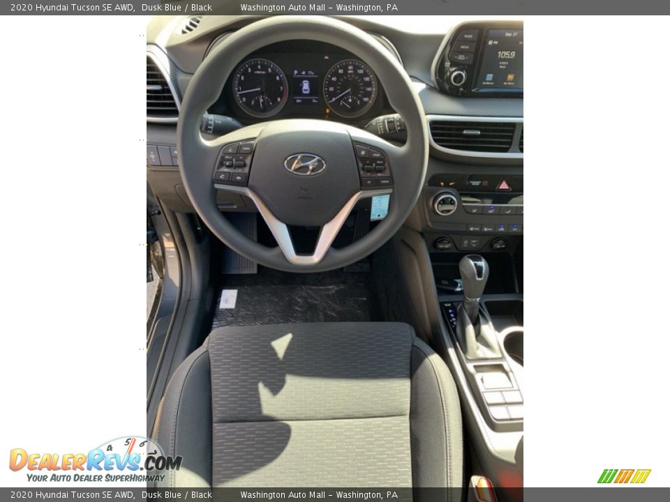 2020 Hyundai Tucson SE AWD Dusk Blue / Black Photo #14